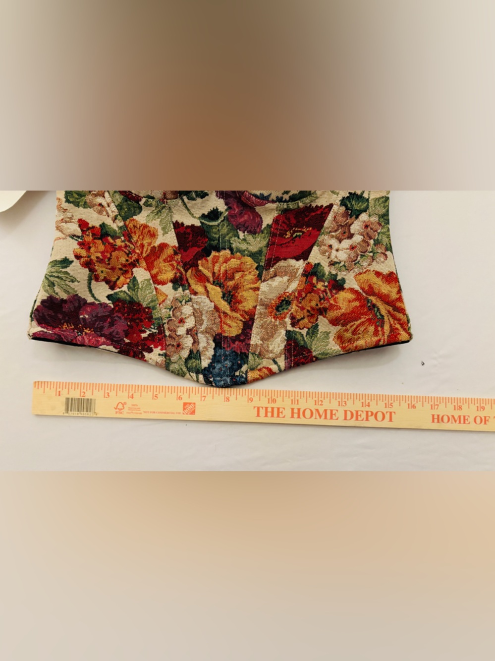 Chicwish Floral Tapestry Bustier Top - Red, Blue, Green, Cream Women’s M NEW - Picture 11 of 11